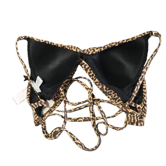 Robin Piccone Sz Small Womens Mocha Whitney Twist Cami Top - Picture 5 of 5